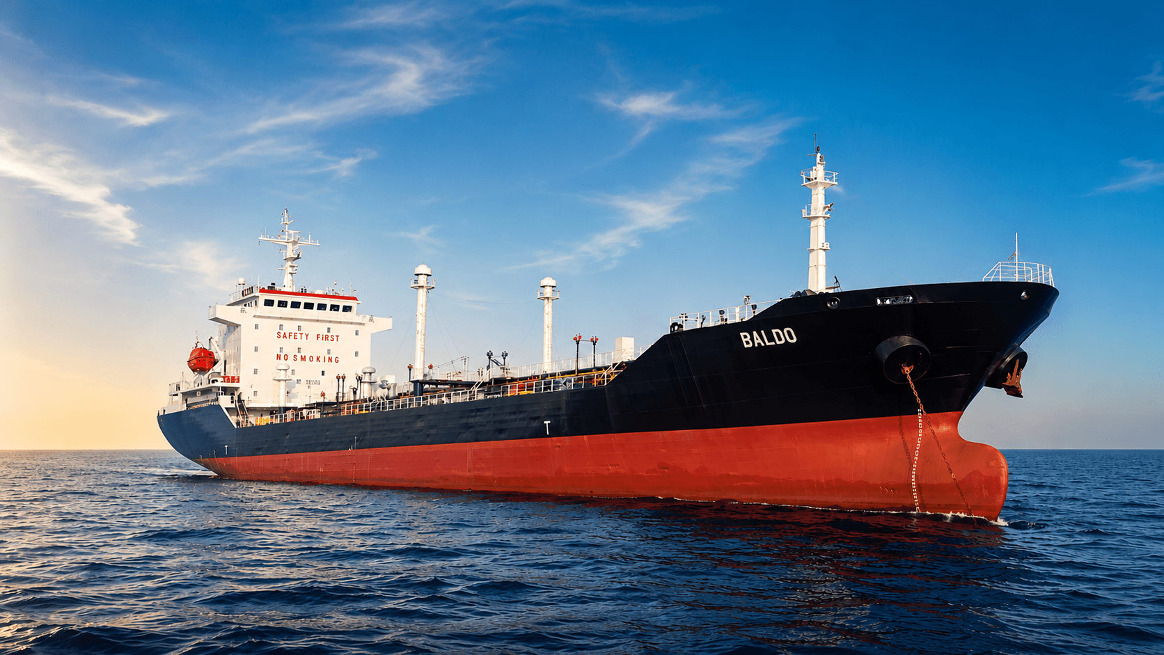 Vessels from Mukanmar Ship Management's managed dry bulk and tanker fleet at sea